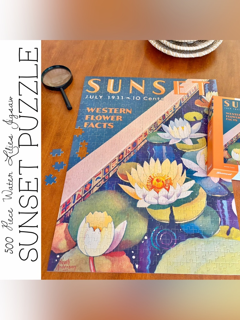 Sunset 500 Piece Jigsaw Puzzle